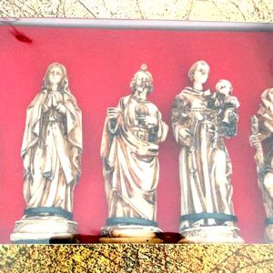 JESUS, MARY AND SAINTS IN BOX 2