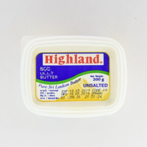 Highland Butter Unsalted 200G
